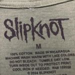 Slipknot Masked Up Crew & Barcode Heavy Metal Band T-Shirt M Photo 3