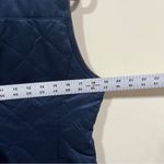 Pendleton EUC  Quilted Vest Women Size M Full Zip Navy Blue Photo 5