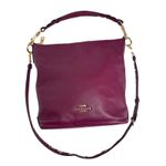 Coach Abby duffle berry Pebbled Leather Shoulder Bag F31507 like NEW Photo 1