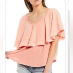 Free People  Girl Talk Ruffle Top Photo 0