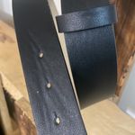 Wild Fable  belt double hearts silver buckle black faux leather accessory New XS Photo 3