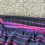 Nike Dri Fit Womens Tiempo Running Shorts L Black Pink Purple Stripes Athletic Photo 11