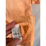 Fresh Produce Orange V Neck Tshirt Size Small Photo 3