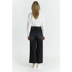 Oat New York High Rise Wide Leg Patch Pocket Jeans Black Size 30 Photo 2