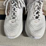 HOKA Mach 5 Profly Running Sneaker Women 9B White Copper Athletic Athleisure Gym Size 9 Photo 1