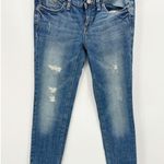 Gap Factory Boyfriend Medium Wash Blue Cotton Blend Denim Jeans Women's Size 4 Photo 5