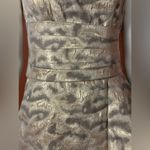 Karlie Elegant One-Shoulder Gold Dress Size Small. E46 Photo 4