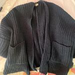 Navy Blue Chunky Sweater Photo 0