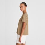 Madewell NWT Cotton Perfect Crewneck Sagebrush T-shirt Small stain Sz XXS Photo 2