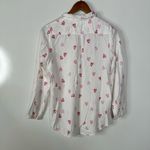 Joules Elvina White Shirt with Pink Heart Design Size 8 Photo 1