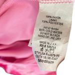 Pink Lady Bright Pink Barbie Hippie Boho Preppy Tie Dye Bell Sleeve Mini Romper Size M Photo 4