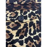 Etcetera  leopard print knee length pleated skirt sz 4 Ombré with Belt‎ Photo 5