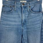 Madewell Classic Straight Leg Jeans in Light Wash Size 25 Photo 5