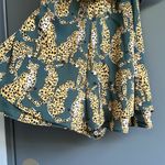 Lavender Brown NWT  Cheetah Belted Romper Photo 4