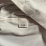 A'nue Thin Strap Tank Stretchy White Women's Size L Made in USA NWT Size L Photo 4