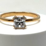 Swavorski SWAROVSKI crystal ring in rose gold, size 60 or 9 Photo 3