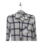 Rails  Shirt Small Hunter Plaid Flannel Button Up White Blue Coal Coastal Cozy Photo 2