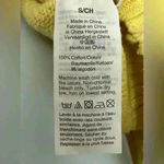 Madewell Top Dip Dye Raglan Sweater Tee Ivory, Yellow (P10) Photo 3