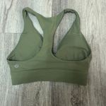 Lululemon Align Sweet Awakening Sports Bra Size 4 Olive Green Yoga Workout Photo 2