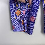 Xhilaration Vintage New 2001 Y2k Satin Pajama Pants Juniors XL Purple Animal NOS Photo 2