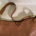 Kenneth Cole  NY TAN GENUINE LEATHER SHOULDER BAG HOBO HANDBAG PURSE Photo 4