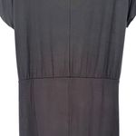 Universal Standard NWT  Summer Wrap Dress Black Sz 10-12‎ Minimalist Contemporary Photo 7