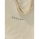 Gucci  100th Anniversary Oversized Cloth Shopper Tote Bag Natural Beige 28 x 22 Photo 2