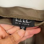 Nicole Miller New York Satin Midi Skirt A-Line Olive Bronze Metallic
Medium Photo 3