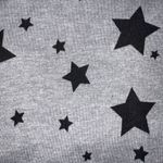 Love Circle Womens Maternity Shirt Top Hoodie Pullover Star Print Gray Black XL Size undefined Photo 1