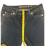 Rebel & Soul Bootcut Jeans Women’s 12 Embroidered Rhinestone Fleur Photo 6