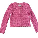 Fabienne Chapot Josh Tweed Cardigan in Pink Candy Size XS Photo 6