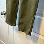 Banana Republic  Womens Cargo Pants Olive Green Stretch Cropped Size‎ 16S Short # Photo 5