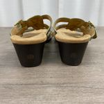 Vionic  Green&Orange Snake Print Radia Wedge Sandals Sz.9 Photo 8