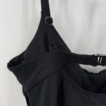 Athleta  Villa Tankini Top Size 34 B/C Black Bra Cup Swim Removable Bra Pads Photo 8