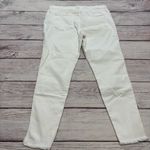 Madewell  Tall 10" High-Rise Skinny Jeans in Pure White Step-Hem Edition 34 Tall Photo 2
