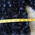 L.A.M.B. Vintage Fever Black Faux Fur Coat Jacket Swing Coat Size L Photo 9