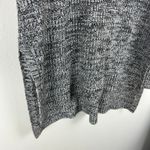 Torrid Long V-Neck Cutout Sweater Size 1X Gray Side Slits Longer Back Photo 4