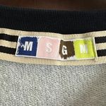 MSGM Black Red & White Maglia Tie Dye Flame French Terry Sweatshirt Extra Small Size XS Photo 2