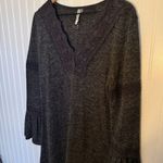 Monoreno Dark Gray Lace Long Sleeve Dress Women’s Size Medium Photo 2