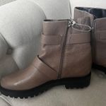 Nordstrom NWT Macombs Water Resistant Leather Moto Boots SIZE 10 Photo 6