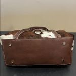 Cavalcanti Collection | Italian Hair On Cowhide Leather Hobo Bag Brown Photo 6