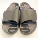 Ecco  Women's Size 8/8.5 Black Cozmo One Band Velcro Slip On Slide Sandal Photo 1