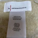 Anthropologie  Women's Yellow Plaid Knit Fringe Hem Shawl Wrap Scarf One Size Photo 2