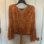 American Eagle  Flowy Sleeve Top Photo 0