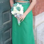 Blush Prom Green Two Piece Gown Photo 0