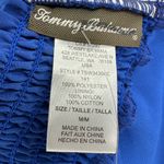 Tommy Bahama | NWT | M | Surf Blue Elastic Empire Waist Foam Cup Long Maxi Dress Photo 8