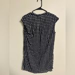 J.Crew  Jane Black White Tassel Cotton Cap Sleeve Dress Size XS Swim Cover Up Photo 1