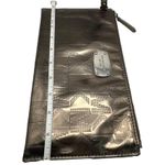 Michael Kors Metallic Silver Signature Wristlet Photo 5