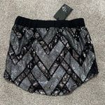 Chaser Black and Silver Sequin Skirt Photo 1