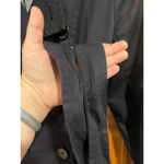 Brooks Brothers Womens  Black Fall Belted Double Breasted Pea Coat Size 4 Photo 2